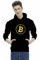 BTC Bitcoin (bluza męska kaptur)