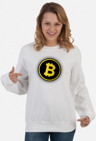 BTC Bitcoin (bluza damska klasyczna)