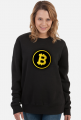 BTC Bitcoin (bluza damska klasyczna)