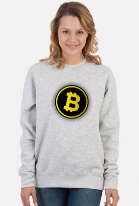 BTC Bitcoin (bluza damska klasyczna)