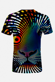 Koszulka-Abstrakcyjny tygrys