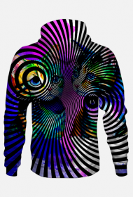 Bluza z kapturem-"Koty w akwareli"