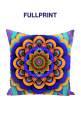 Poduszka-"Mandala Uspokajające Kwiaty w Symetrycznej Aranżacji"