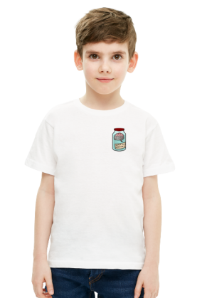 T-SHIRT DZIECIĘCY - MÓZG W SŁOJU