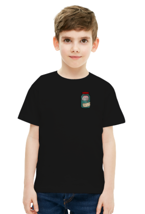 T-SHIRT DZIECIĘCY - MÓZG W SŁOJU