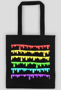 Eco Bag Mandala rainbow 003