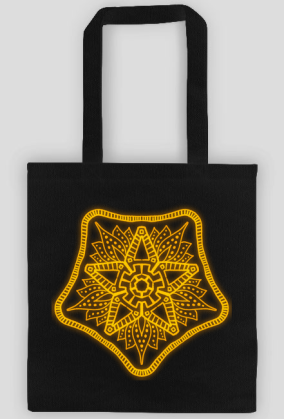 Eco Bag Mandala ORANGE