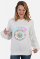 Bluza-"Mandala Uspokajające Kwiaty w Symetrycznej Aranżacji"
