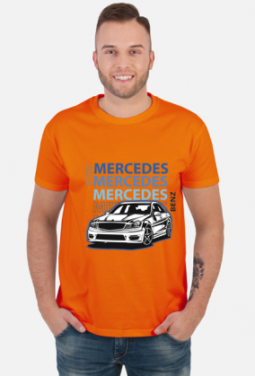 Koszulka motoryzacyjna mercedes-benz