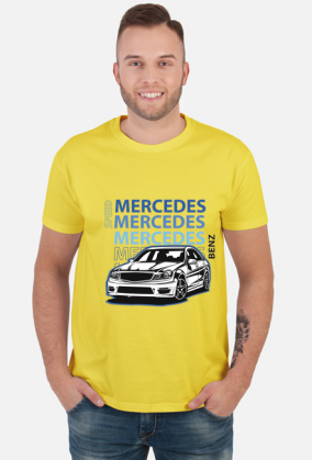 Koszulka motoryzacyjna mercedes-benz