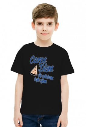 Pizza Carpe Diem (koszulka chłopięca)