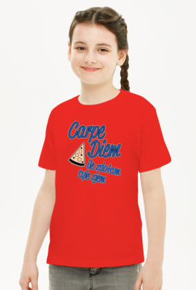 Pizza Carpe Diem (koszulka dziewczęca)