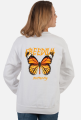 Bluza z motylem i napisem freedom