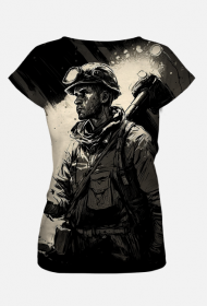 Koszulka damska-górnik na szychcie