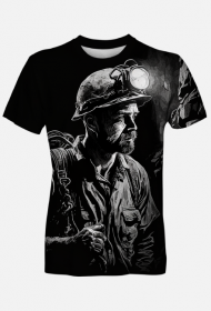 Koszulka  -górnik na szychcie