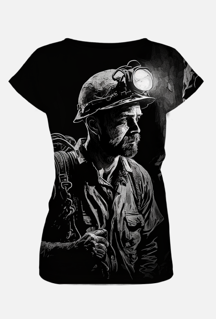 Koszulka  -górnik na szychcie