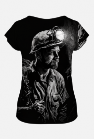 Koszulka  -górnik na szychcie