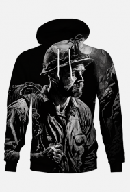 Bluza z kapturem   -górnik na szychcie