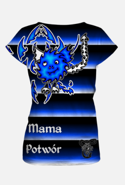 Koszulka rodzinna Mama Potwór Tribal