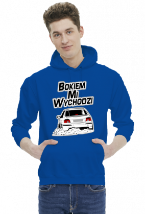 E39 - Bokiem Mi Wychodzi (bluza męska kaptur) gp