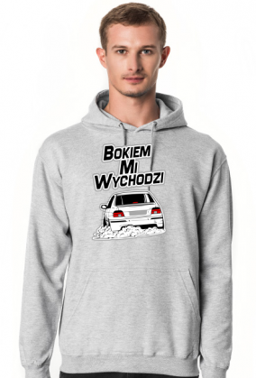 E39 - Bokiem Mi Wychodzi (bluza męska kaptur) gp