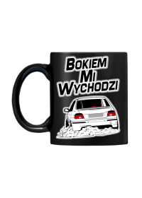 E39 - Bokiem Mi Wychodzi (kubek czarny)