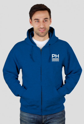 Bluza z Kapturem PH 2k23 Czarna/Niebieska