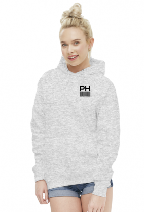 Bluza z Kapturem PH 2k23 Biała/Szara