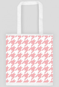 Torba w różową pepitkę