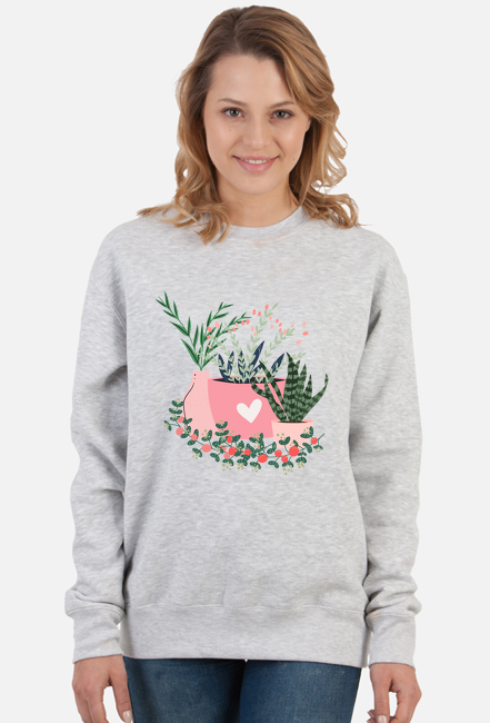 Bluza damska Miłośniczka kwiatów