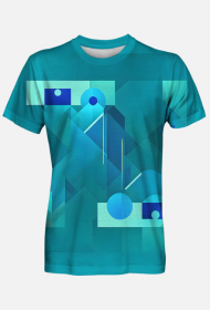 Koszulka -abstrakcja geometryczna