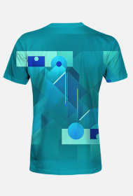 Koszulka -abstrakcja geometryczna