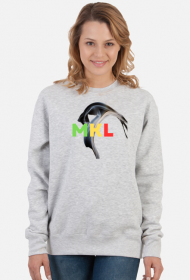 Bluza bez kaptura "My Kurwimy Lolki" damska