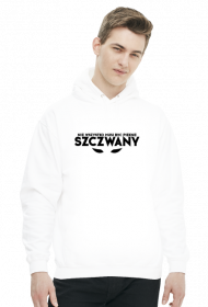 Szczwany bluza z kapturem czarne logo