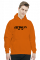 Szczwany bluza z kapturem czarne logo