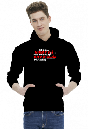 Dolf bluza z kapturem czarna