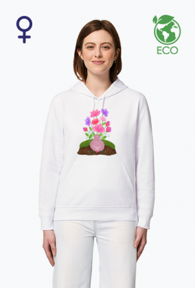 Bluza damska Bio natural kwiaty