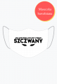 Szczwany logo maseczka