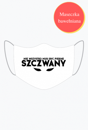 Szczwany logo maseczka