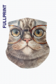 Komin Kot w okularach