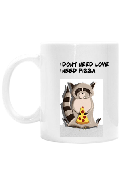 kubek my love is pizza