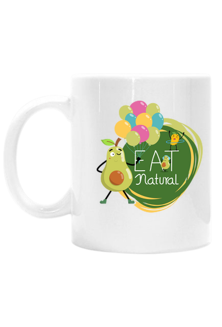 Kubek Wesołe awokado Natural