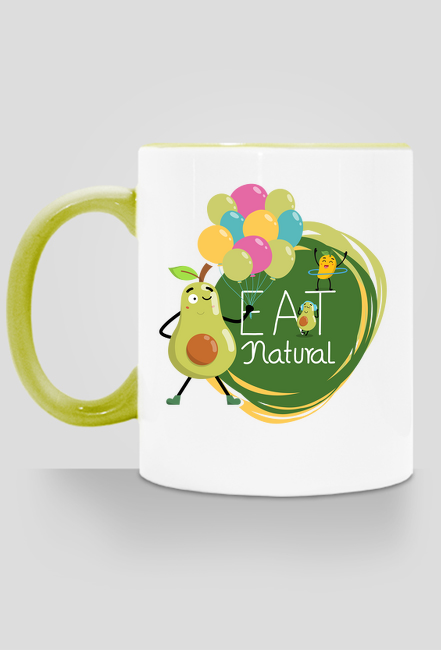 Kubek Wesołe awokado Natural
