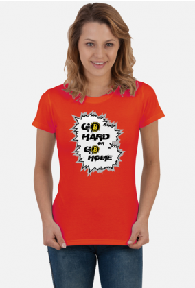 BTC Go Hard (koszulka damska)
