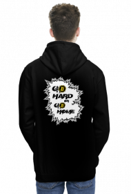 BTC Go Hard (bluza męska kaptur)
