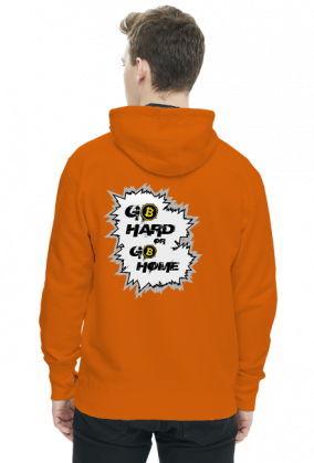 BTC Go Hard (bluza męska kaptur)