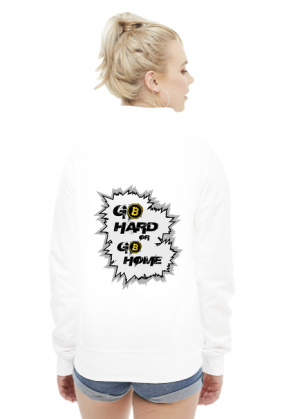 BTC Go Hard (bluza damska kaptur)