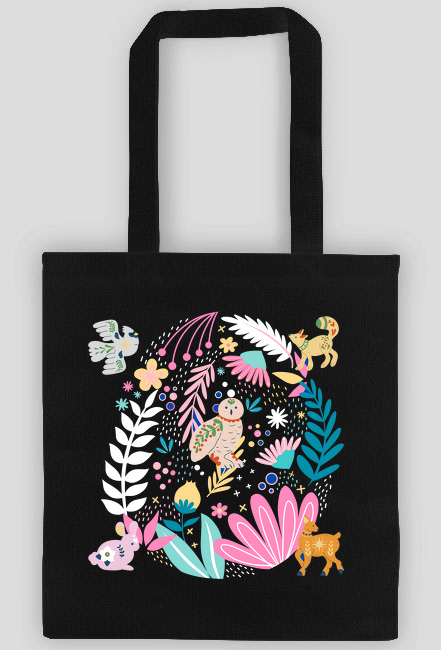 Torba Ogród w stylu folk