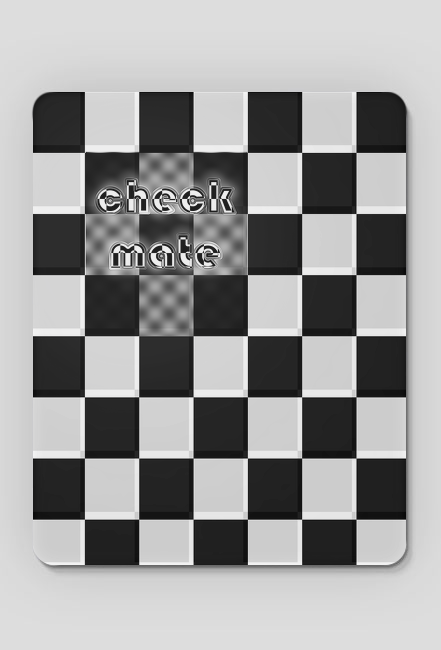 podkładka pod myszkę Checkmate Szach mat