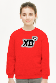 XD do potęgi (bluza dziewczęca klasyczna)